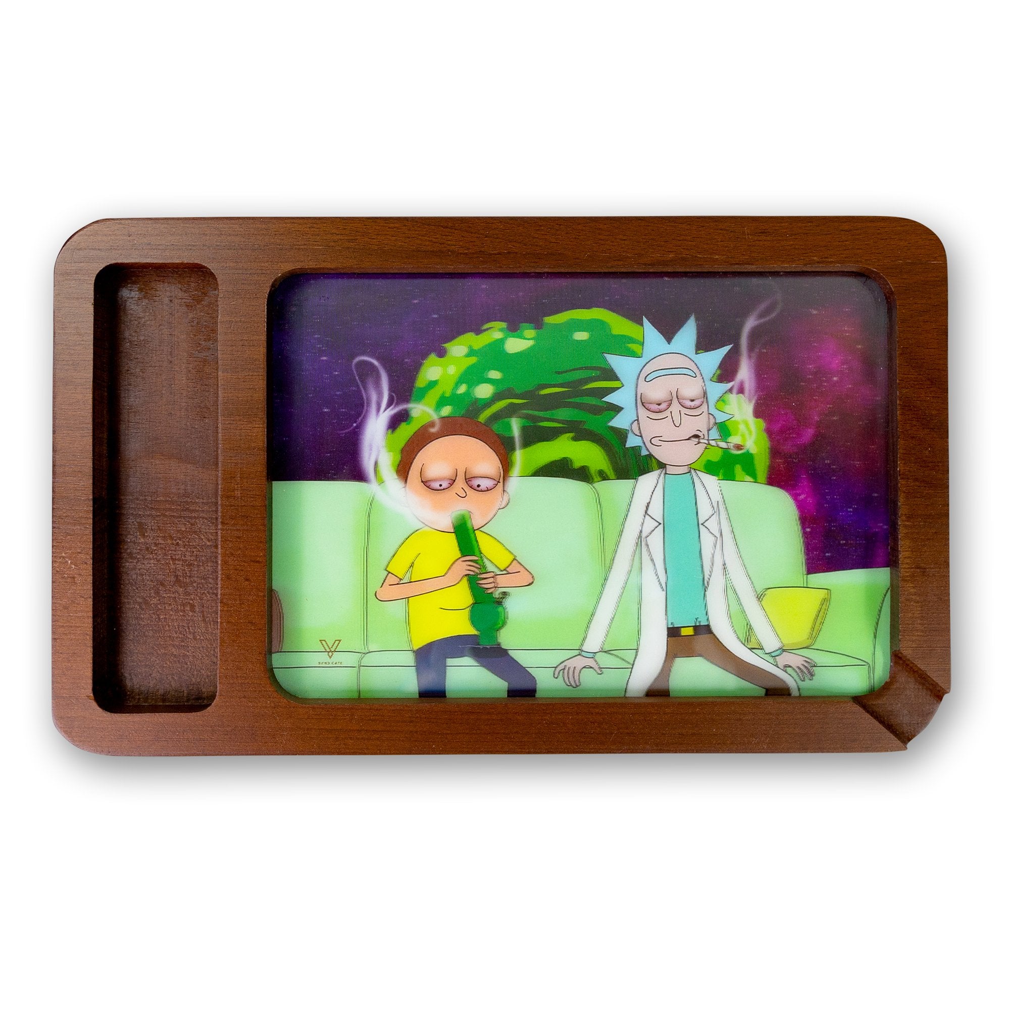 Couch Lock 3D High Def Wood Tray - Small or Medium - (1 Count)