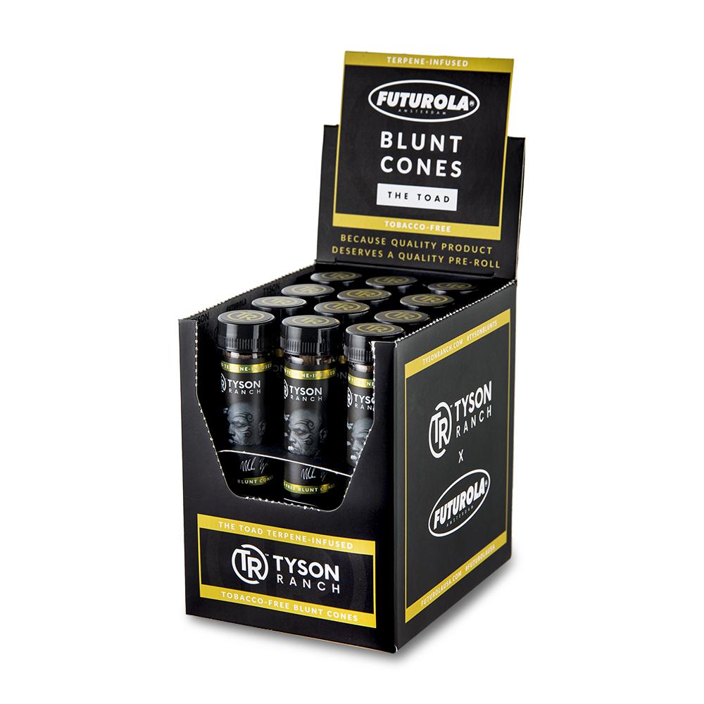 Futurola Tyson Ranch Terpene Infused Blunt Cones (12 Count Display)