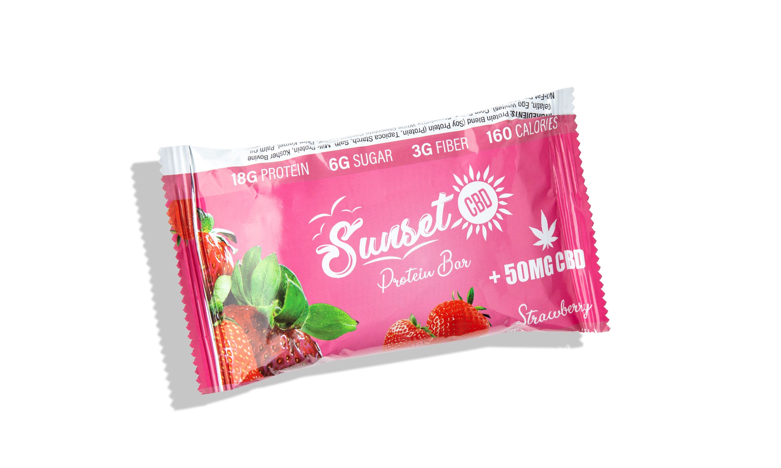 Sunset CBD Infused Protein Bars 50MG